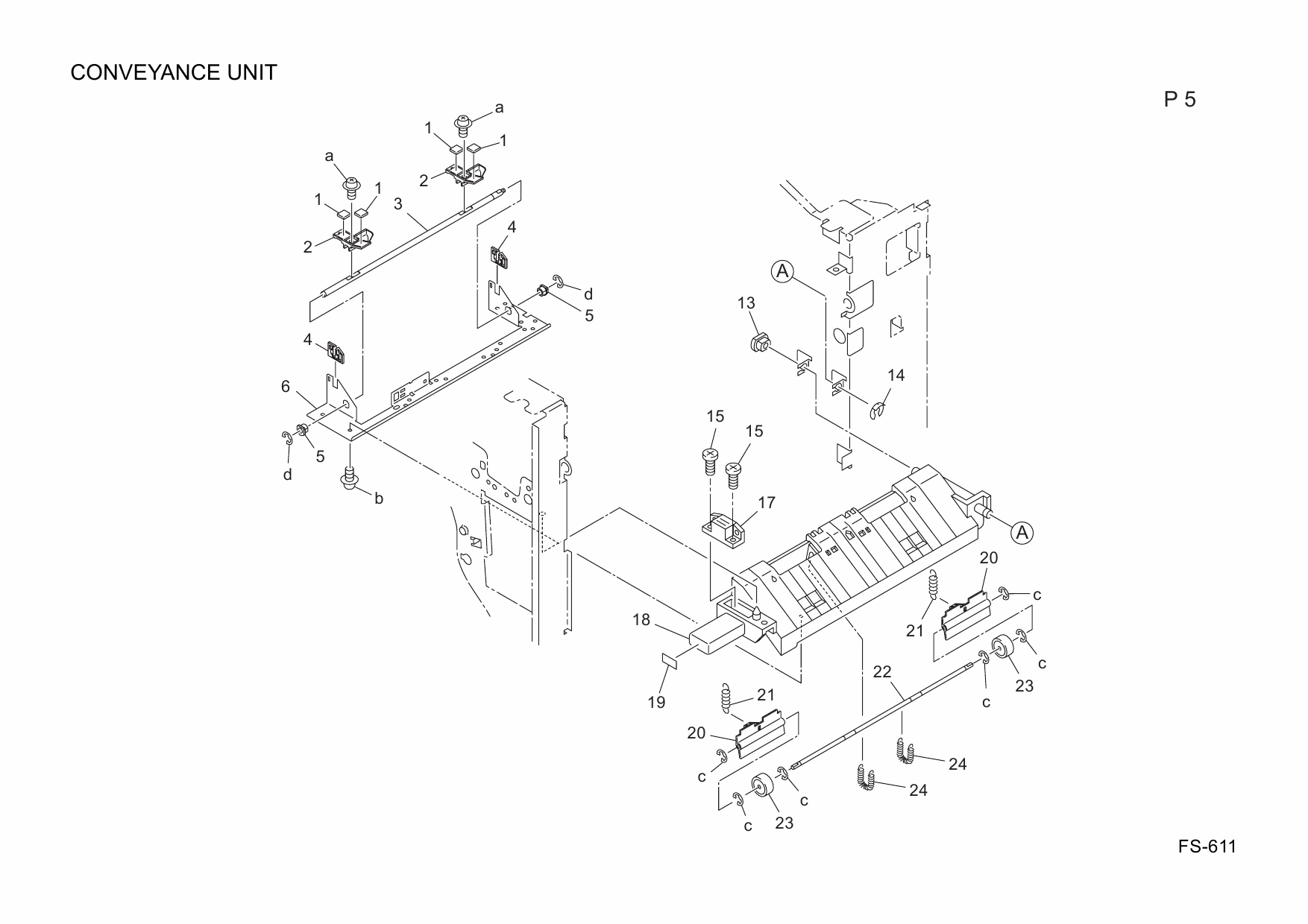 Konica-Minolta Options FS-611 A10V Parts Manual-2